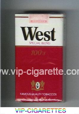 West Special Blend 100s cigarettes soft box
