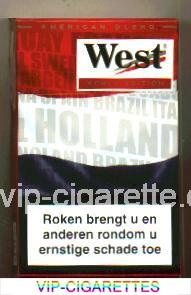 In Stock West Red World cigarettes Edition 2006 Holland hard box Online