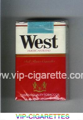 West American Blend Full Flavor cigarettes soft box