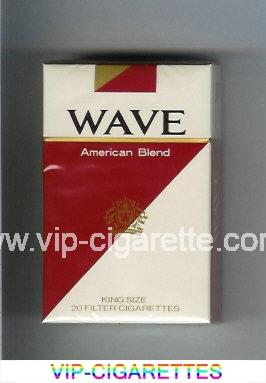 Wave American Blend cigarettes hard box