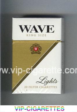 Wave Lights cigarettes hard box