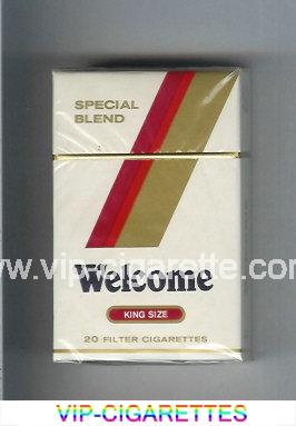 Welcome Special Blend King Size cigarettes hard box