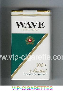 Wave 100s Menthol cigarettes soft box