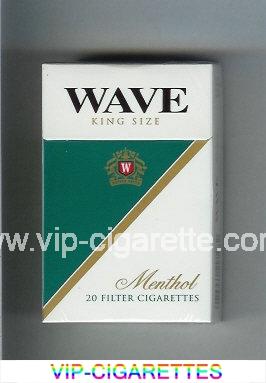 Wave Menthol cigarettes hard box