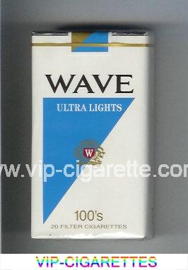 Wave Ultra Lights 100s cigarettes soft box