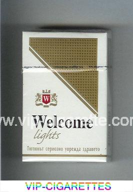 Welcome Lights cigarettes hard box