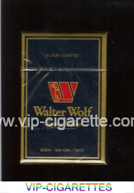 Walter Wolf Original Blend cigarettes dark blue hard box