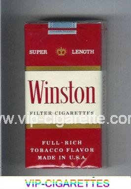 Winston Filter 100s Cigarettes soft box