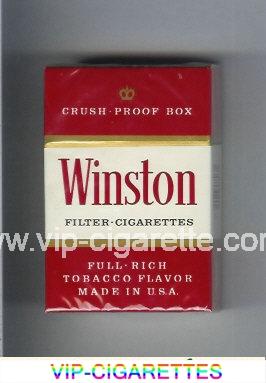 Winston Filter cigarettes Crush Proof box