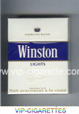 Winston Lights cigarettes American Blend
