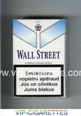 Wall Street Sky cigarettes hard box
