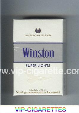 Winston Super Lights cigarettes American Blend