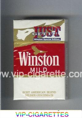  In Stock Winston Mild cigarettes American Blend Online