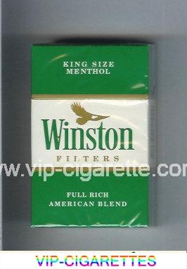 Winston Filter cigarettes Menthol American Blend