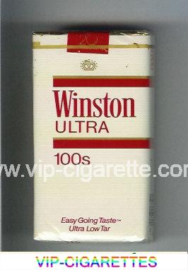 Winston Ultra 100s cigarettes soft box