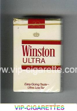 Winston Ultra cigarettes soft box