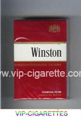  In Stock Winston Charcoal Filter Filters cigarettes hard box Online