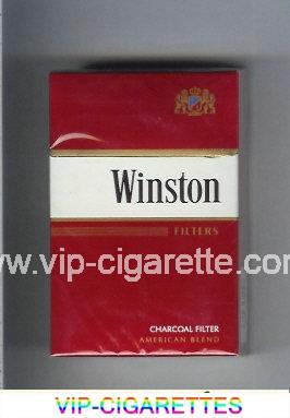 Winston Charcoal Filter Filters cigarettes hard box